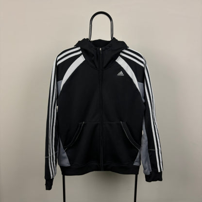 00s Adidas Clima365 Hoodie Black Large