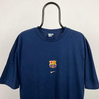 90s Nike Barcelona T-Shirt Blue XXL