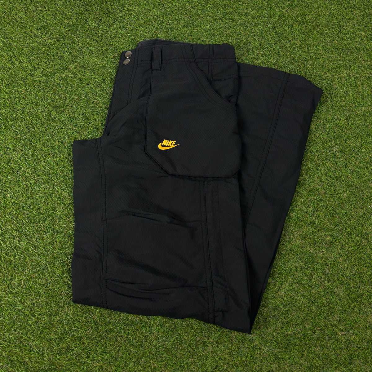 00s Nike Parachute Cargo Joggers Black Women’s Small