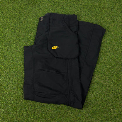 00s Nike Parachute Cargo Joggers Black Women’s Small