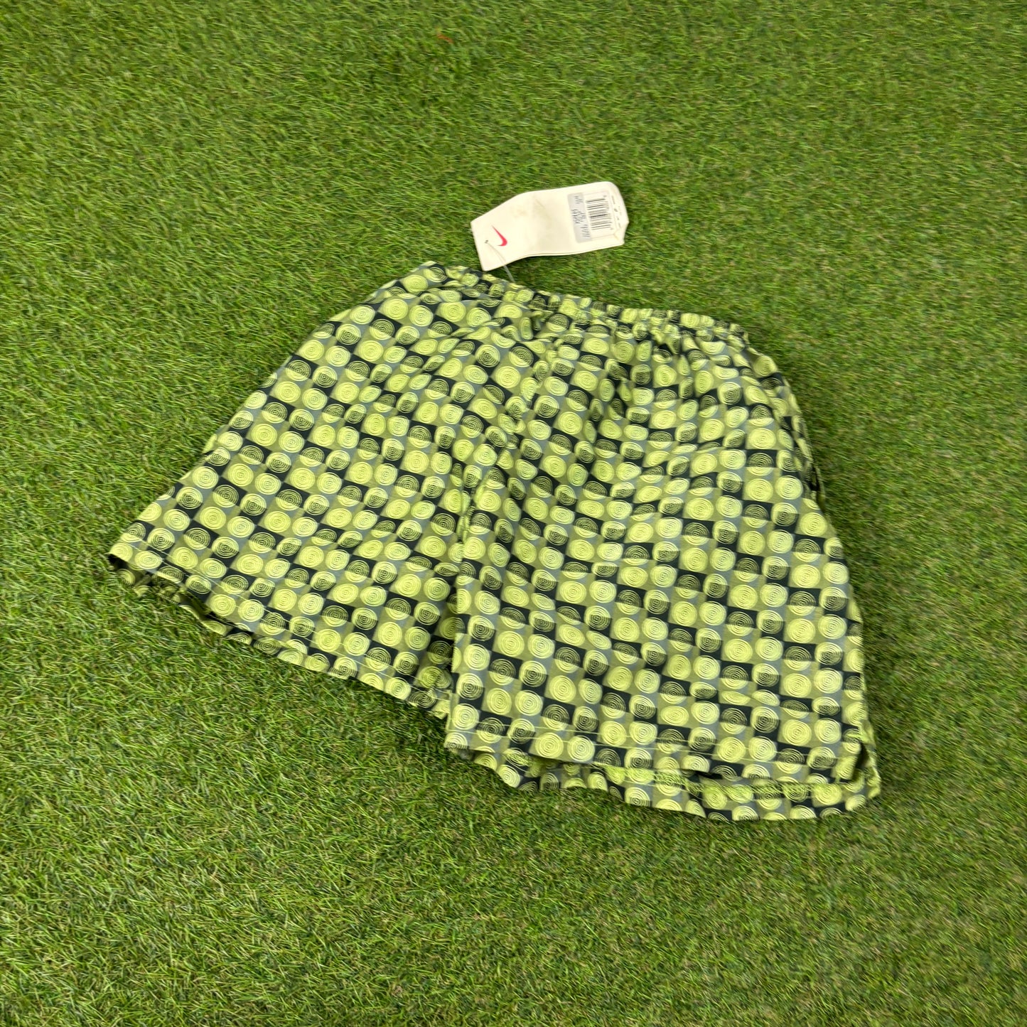 90s Nike Funky Shorts Orange XS