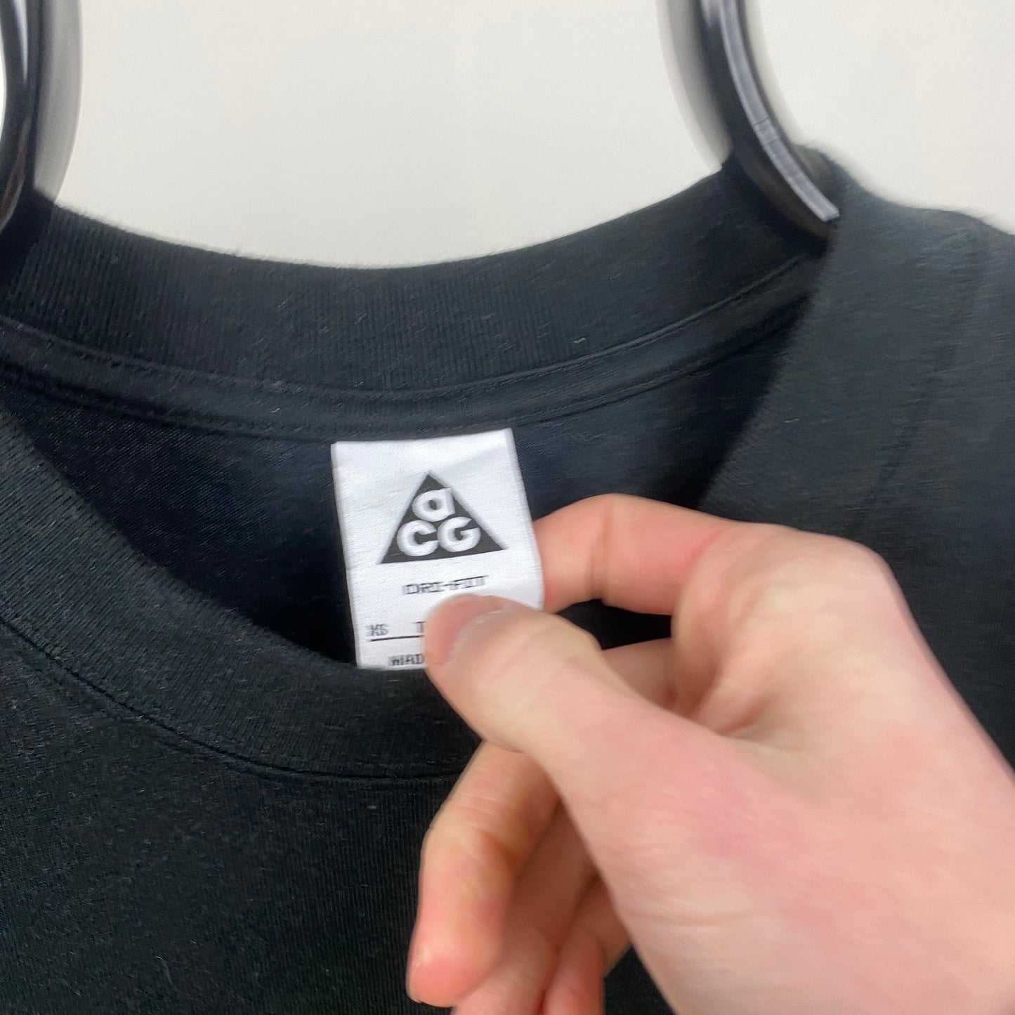 00s Nike ACG Cruise Boat T-Shirt Black XS/Small