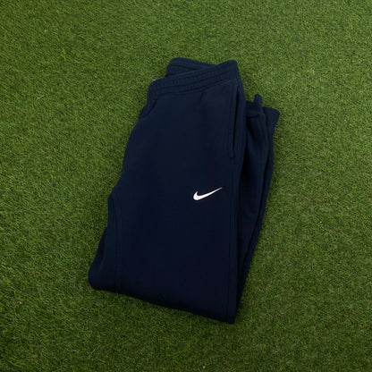 00s Nike Cotton Joggers Blue Small