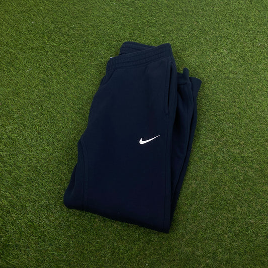 00s Nike Cotton Joggers Blue Small