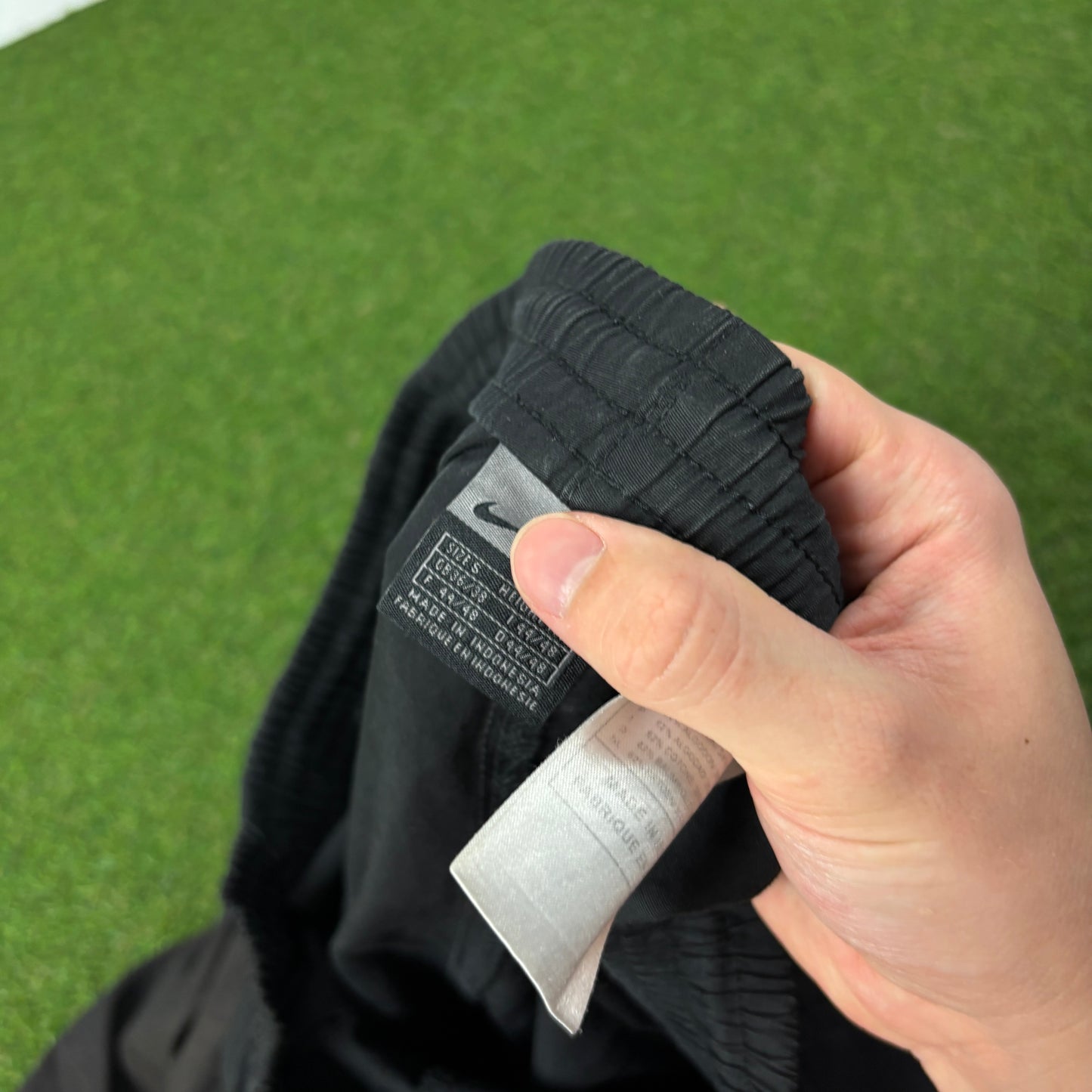 00s Nike Baggy Toggle Shorts Black Small