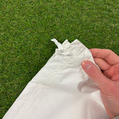 00s Nike Parachute Joggers White Medium