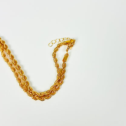 Jesus Cross Necklace Gold