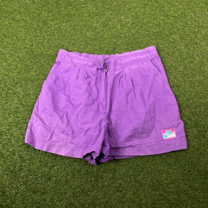 90s Nike Challenge Court Shorts Purple Medium