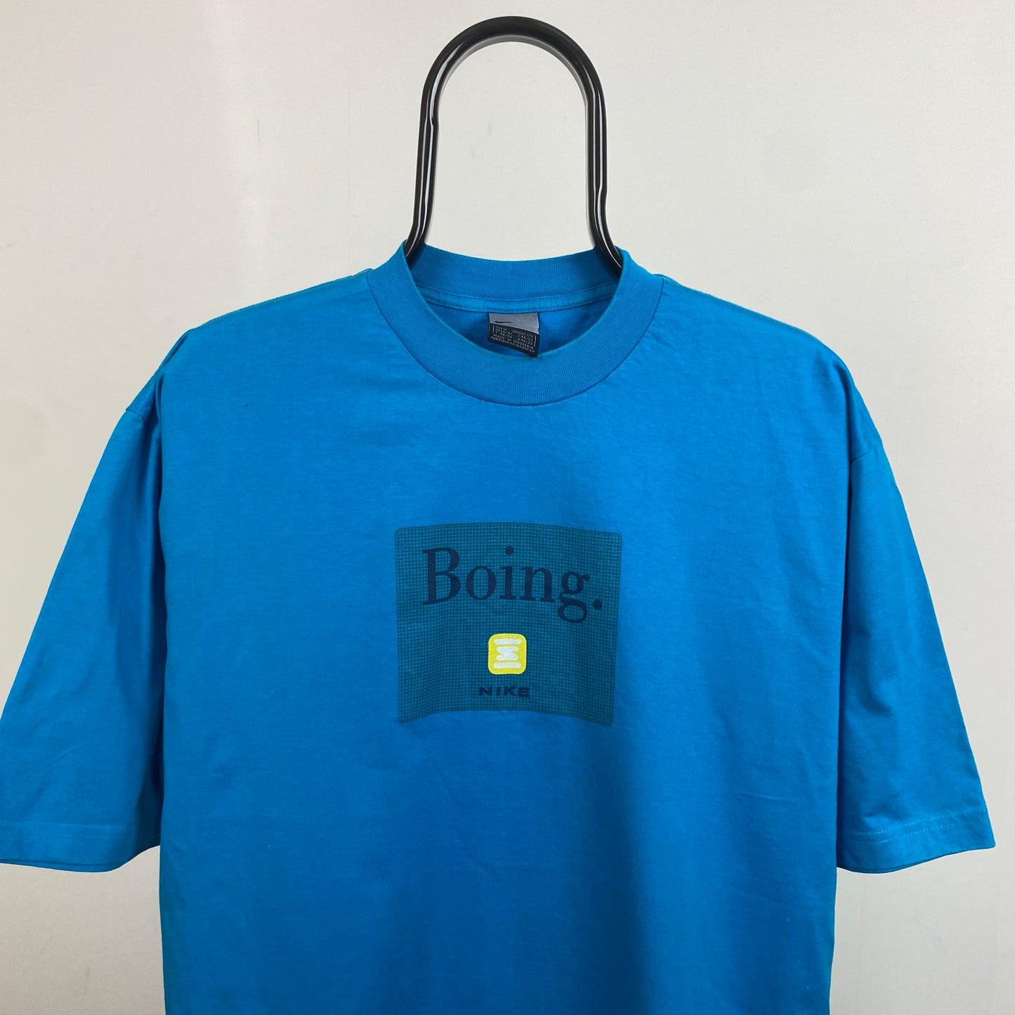 00s Nike Shox Boing T-Shirt Blue Medium