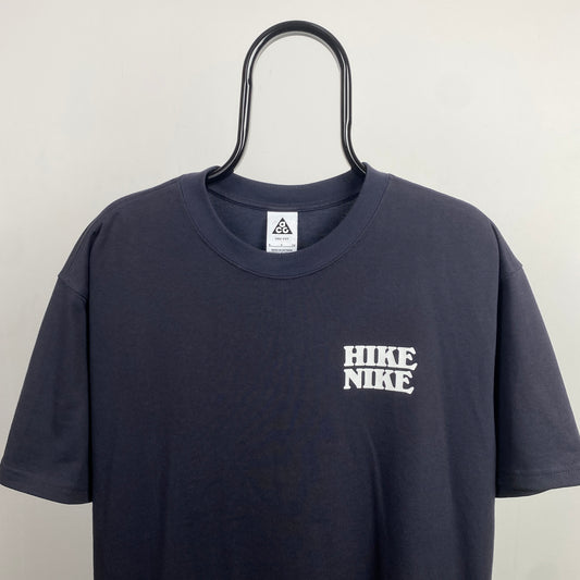 00s Nike ACG Hike Nike T-Shirt Blue Small