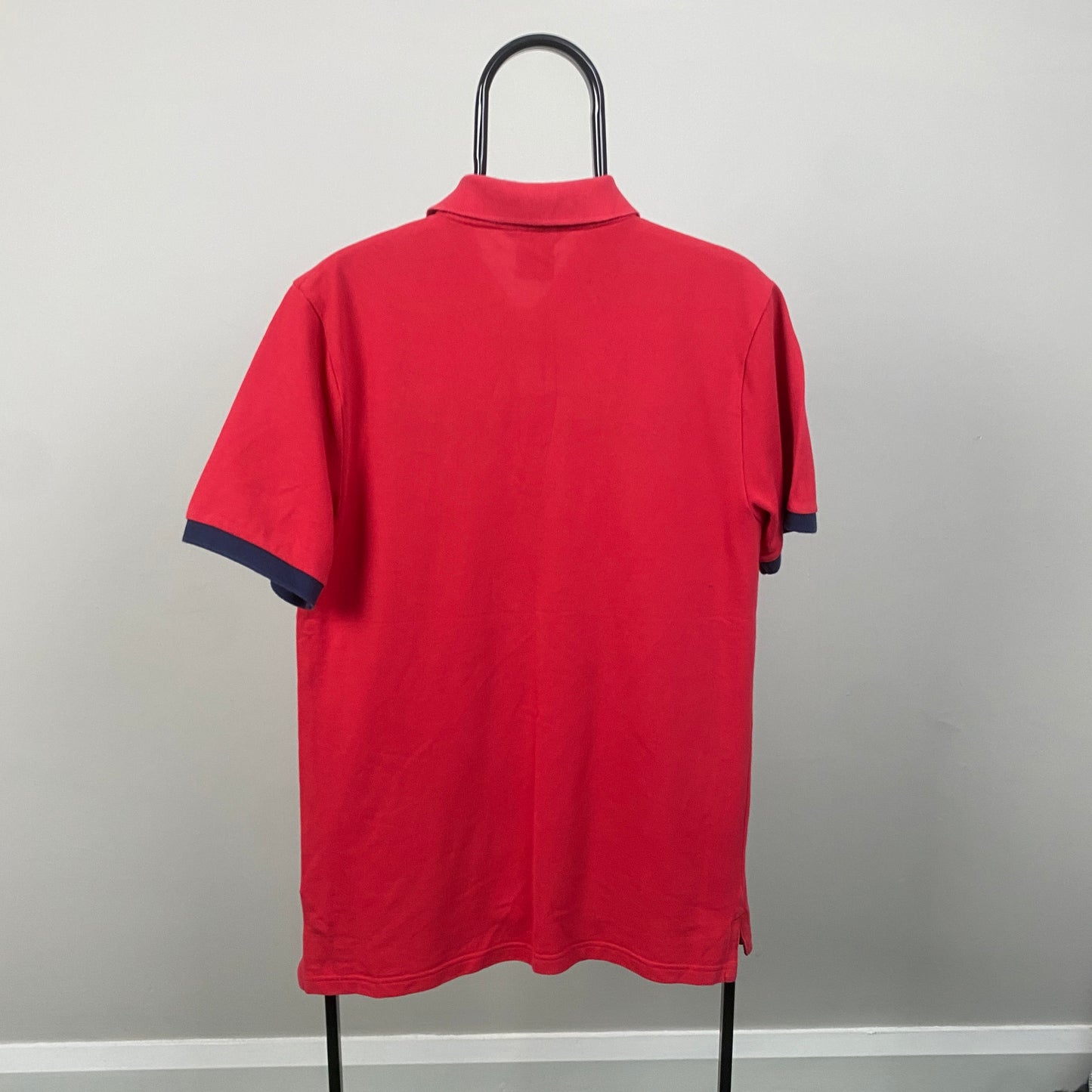 00s Nike Arsenal Polo Shirt T-Shirt Red Small