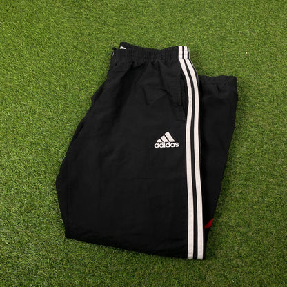 00s Adidas Piping Joggers Black Medium