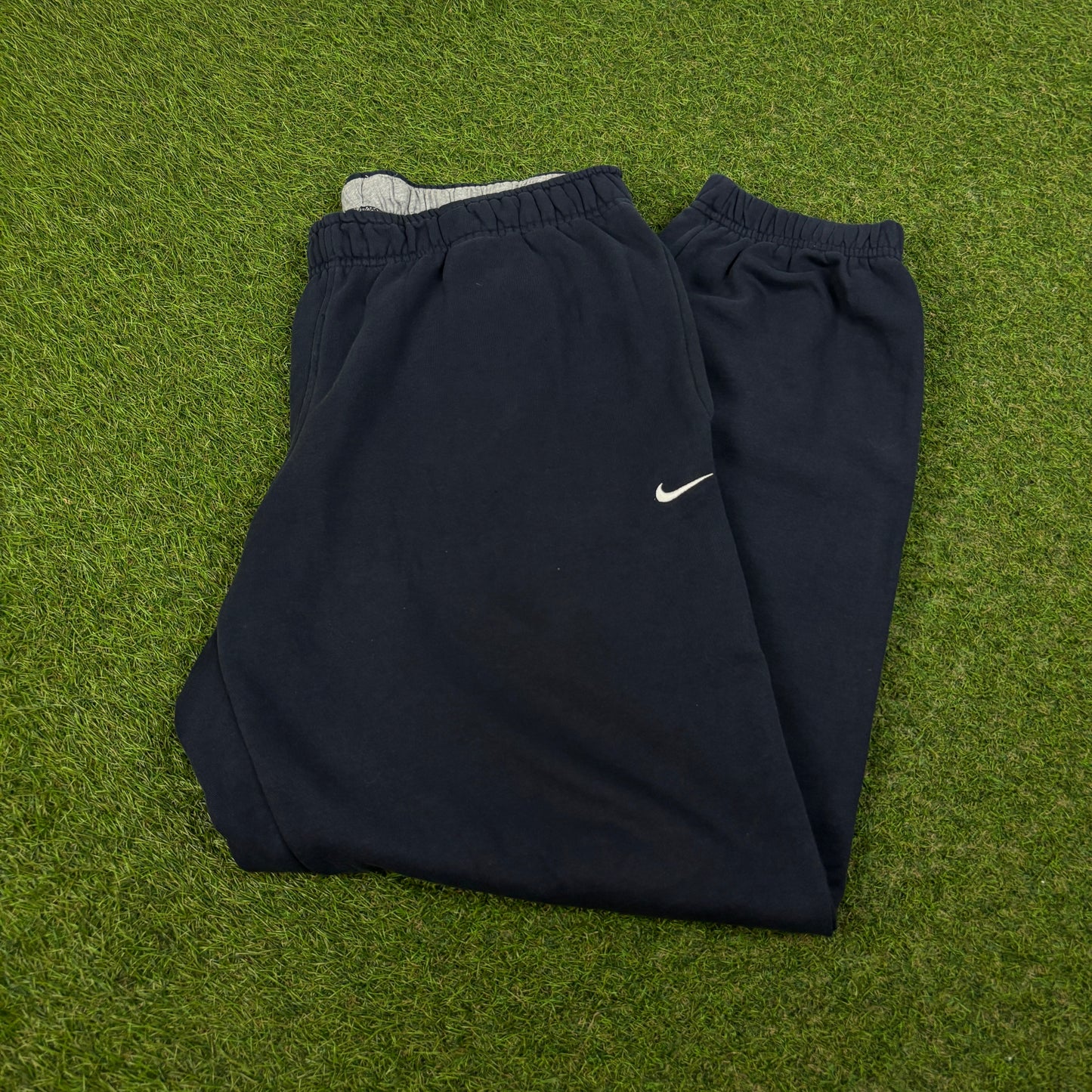 00s Nike Wide Leg Cotton Joggers Blue XL