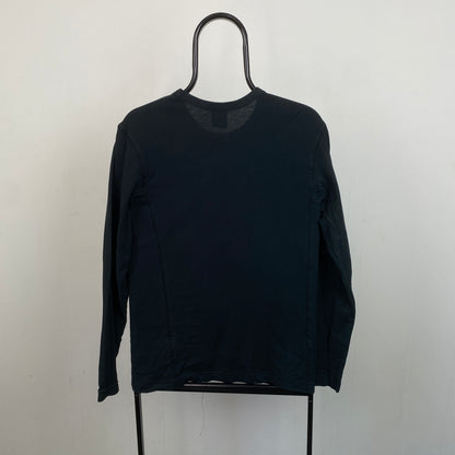 00s Nike Long Sleeve T-Shirt Black Medium