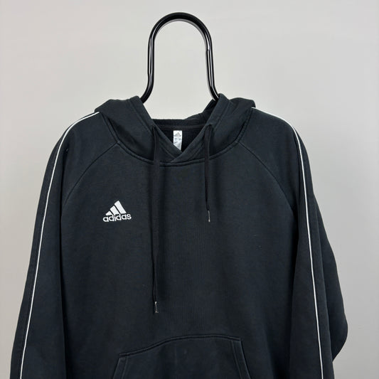 00s Adidas Hoodie Black XL