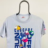 90s Nike Marathon T-Shirt Blue XS