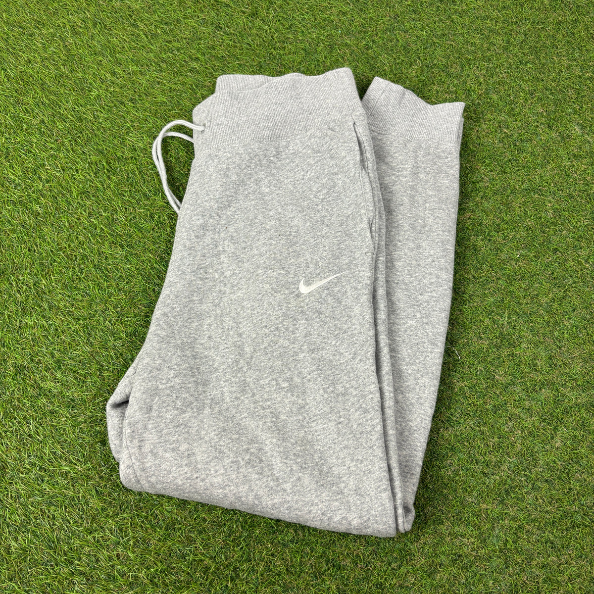 00s Nike Cotton Joggers Grey Medium