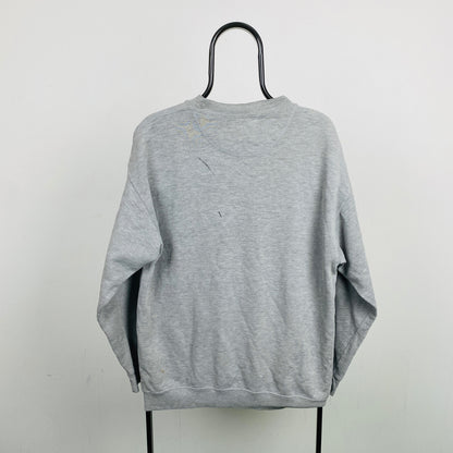 Retro Russell Athletic Sweatshirt Grey Medium