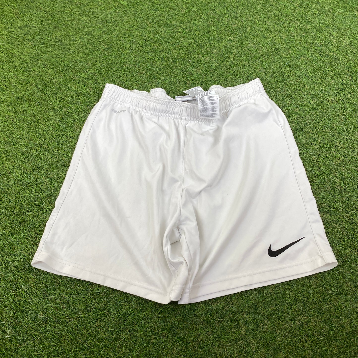 00s Nike Football Shorts White Small