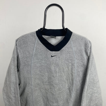 00s Nike Therma-Fit Sweatshirt Grey Small