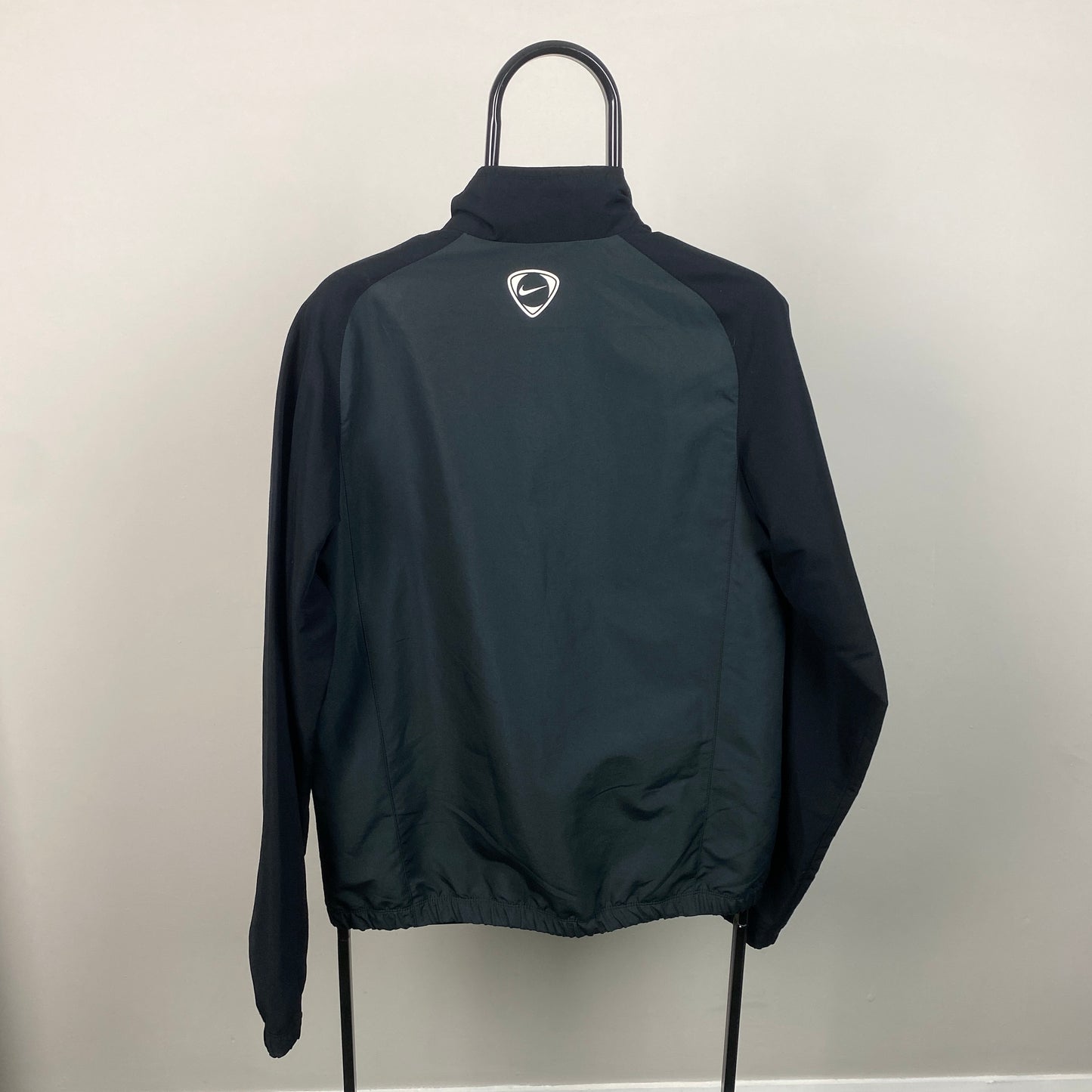 00s Nike Juventus Windbreaker Jacket Black Small