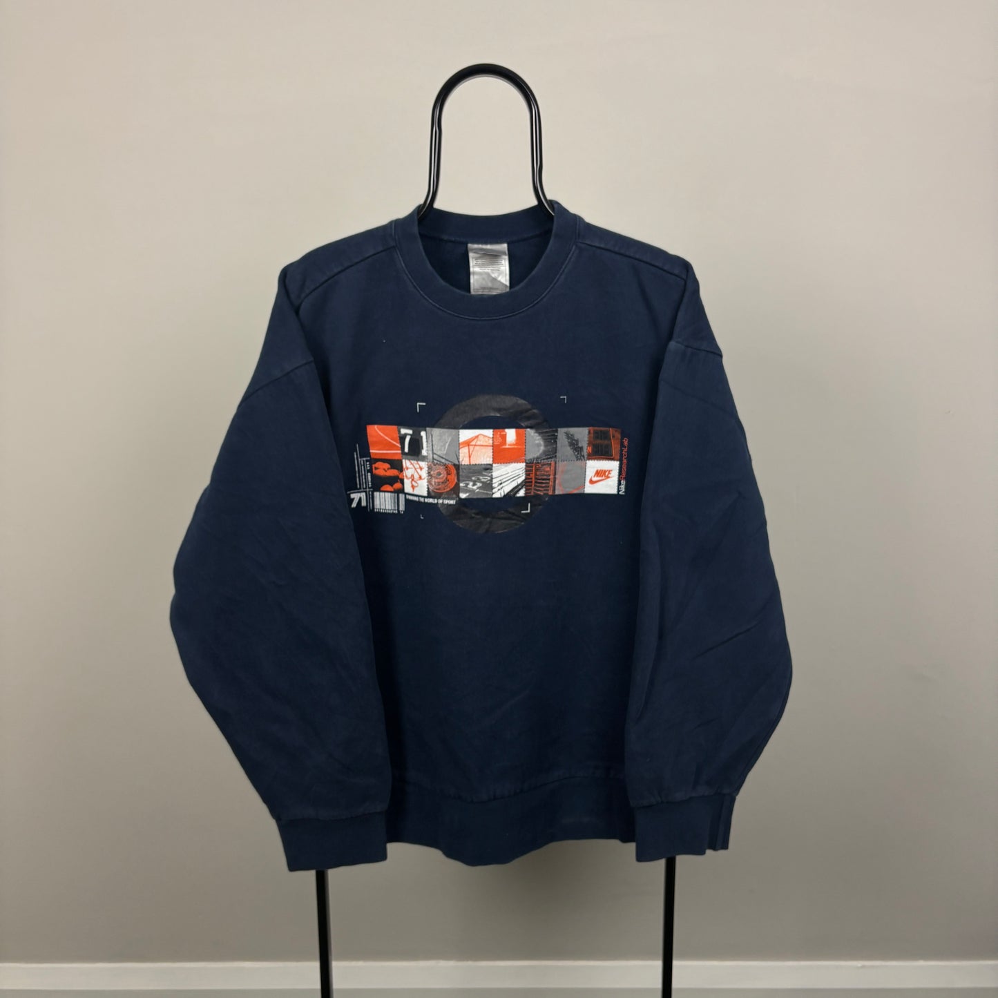 00s Nike Research Lab Sweatshirt Blue Large
