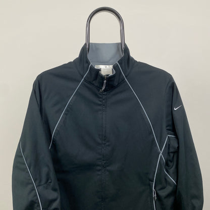00s Nike Golf Piping Windbreaker Jacket Black Medium
