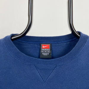 90s Nike Arizona Sweatshirt Blue XL