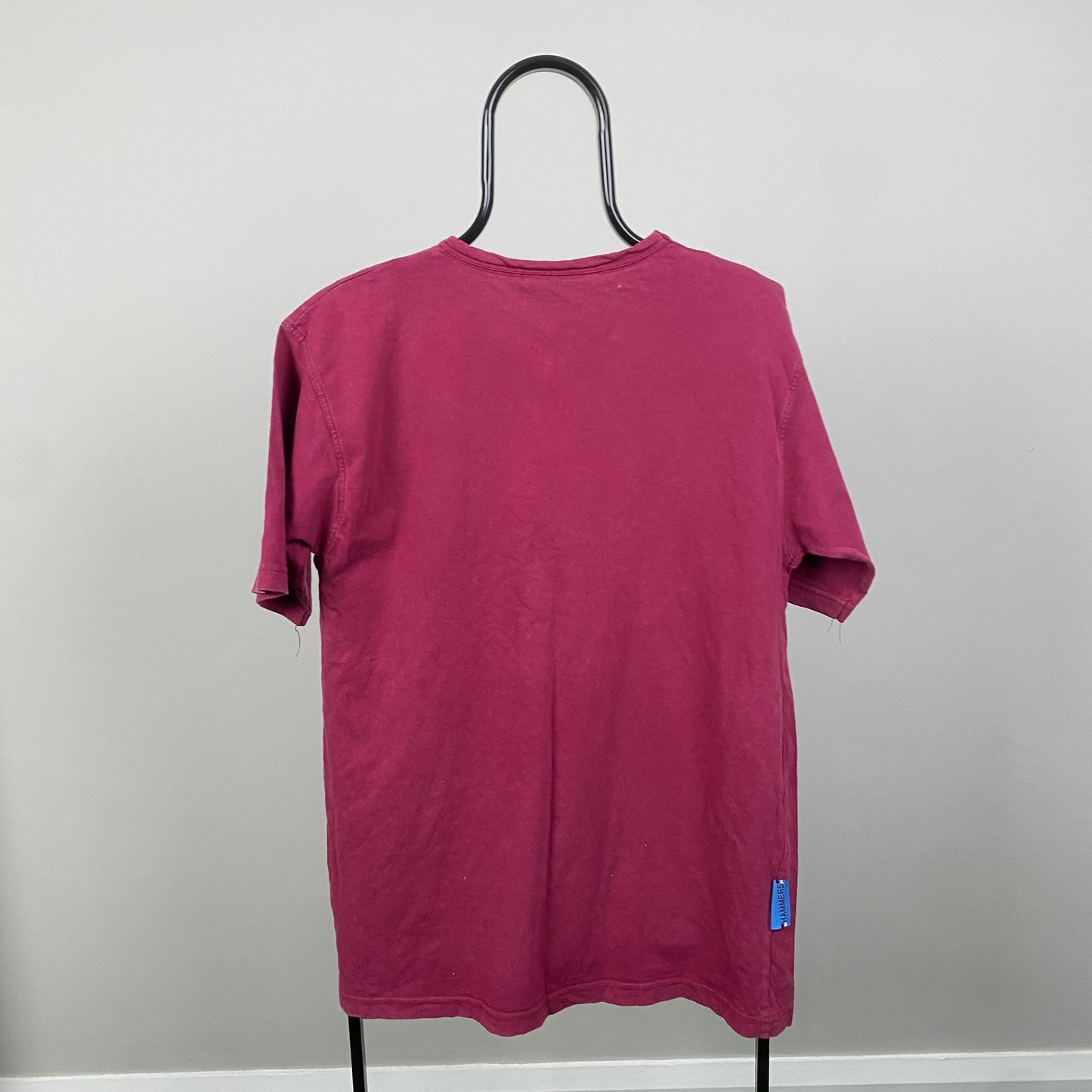 00s Fila West Ham T-Shirt Red Medium