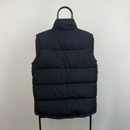 00s Nike Puffer Gilet Jacket Black Small