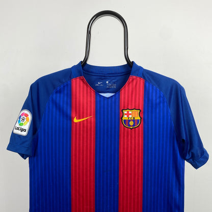 00s Nike Barcelona Football Shirt T-Shirt Red XS