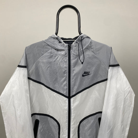 00s Nike Paper Thin Windbreaker Jacket White Large