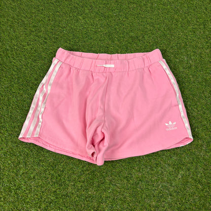 00s Adidas Sprinter Shorts Pink Small
