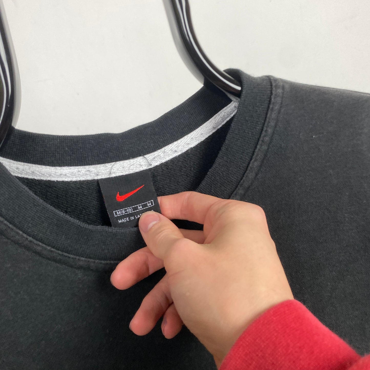 90s Nike Sweatshirt Black Medium