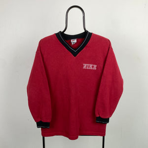90s Nike Sweatshirt Red Large
