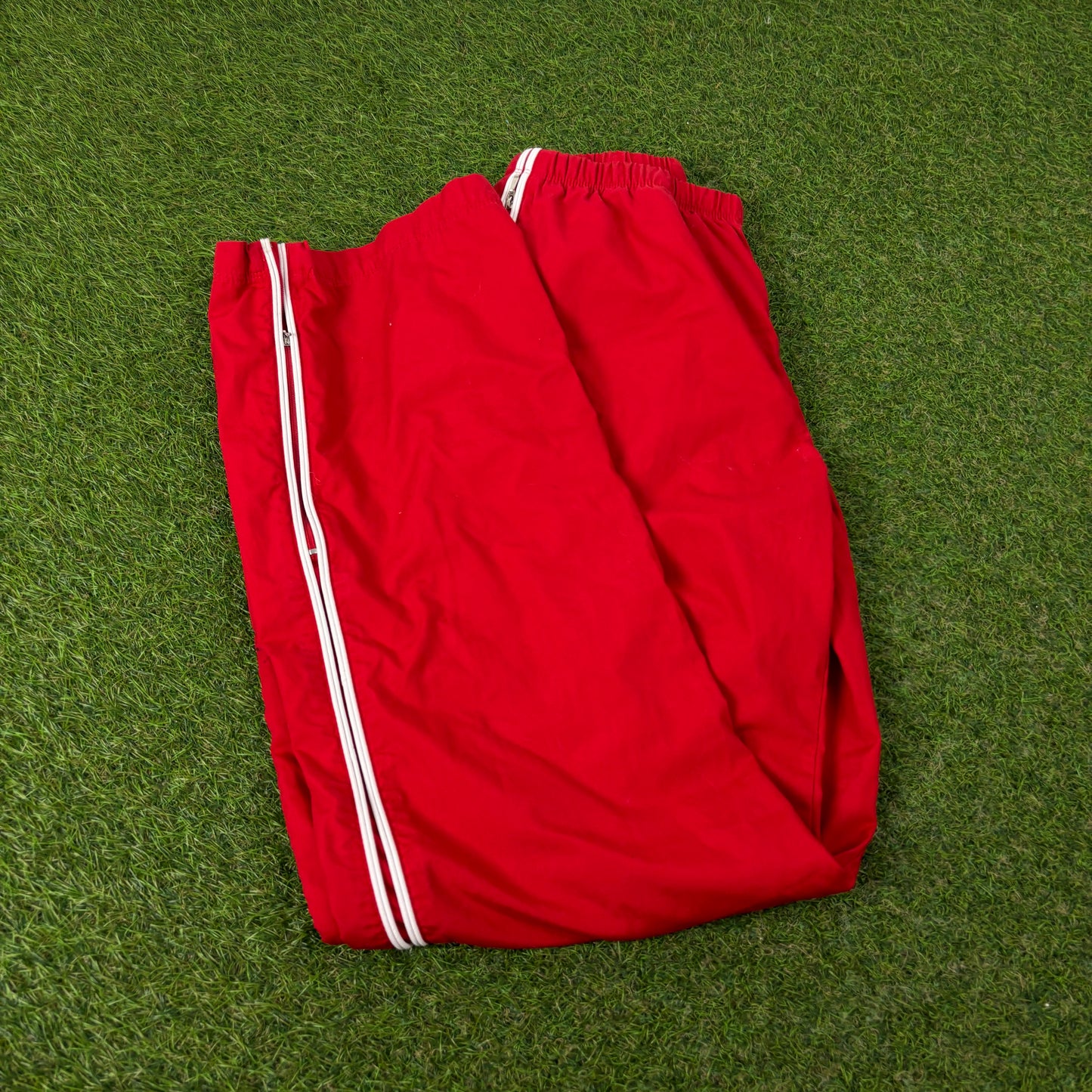 00s Nike Piping Joggers Red Small