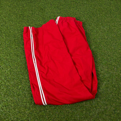 00s Nike Piping Joggers Red Small