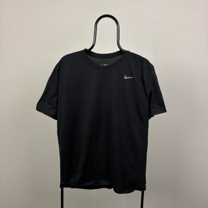 00s Nike Reflective T-Shirt Black Large