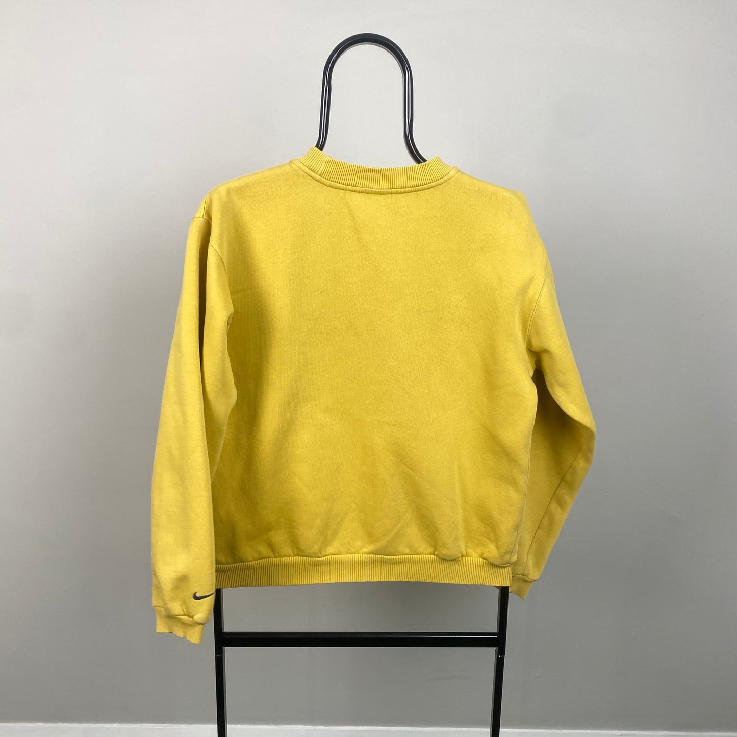 90s Nike Sweatshirt Yellow XS