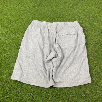 00s Nike Cotton Shorts Grey Large