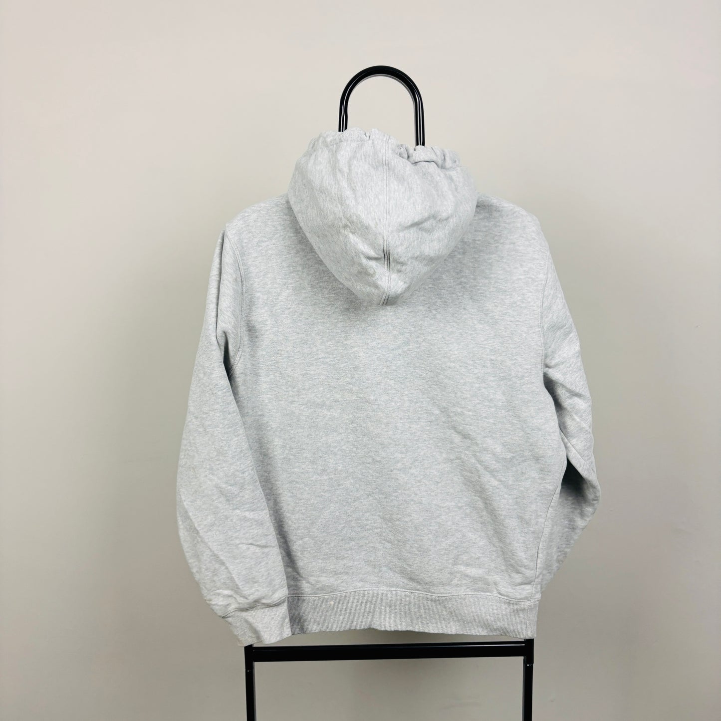 00s Stussy Hoodie Grey Small