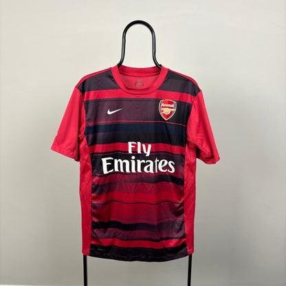 00s Nike Arsenal Football Shirt T-Shirt Red Medium
