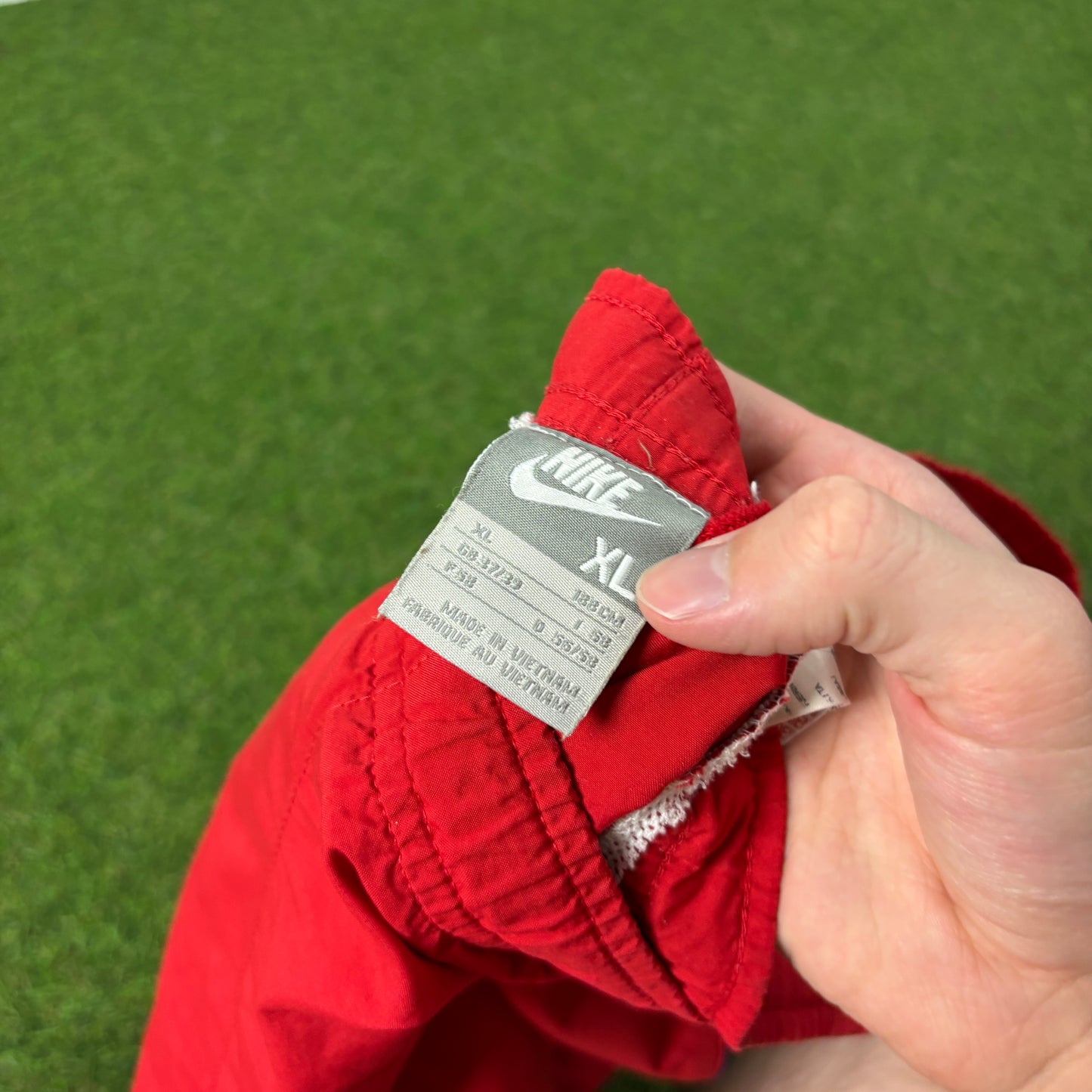 00s Nike Piping Shorts Red XL