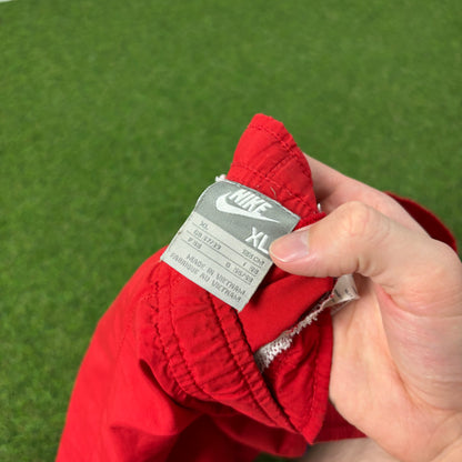 00s Nike Piping Shorts Red XL