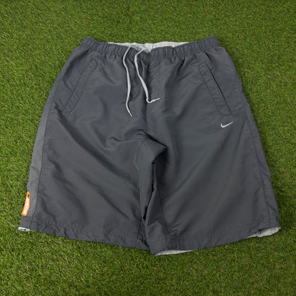 00s Nike Baggy Shorts Grey Medium
