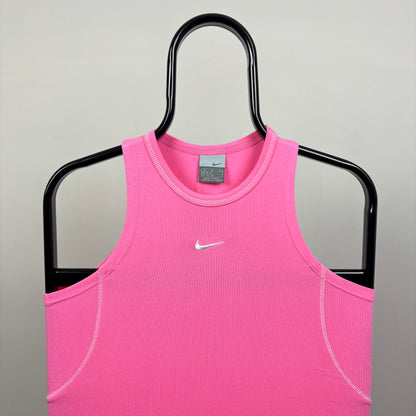 00s Nike Vest T-Shirt Pink XS