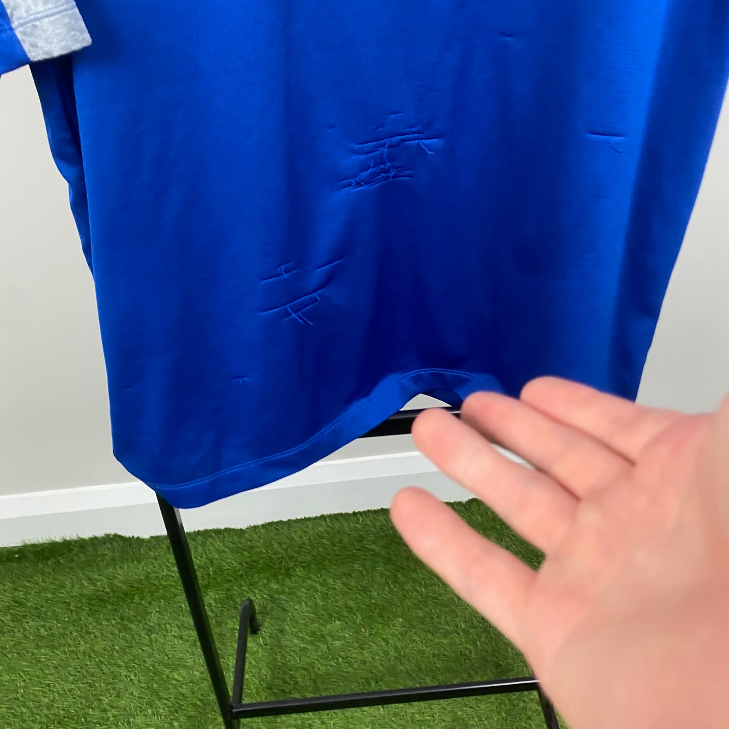 00s Nike Golf Sphere React T-Shirt Blue XL