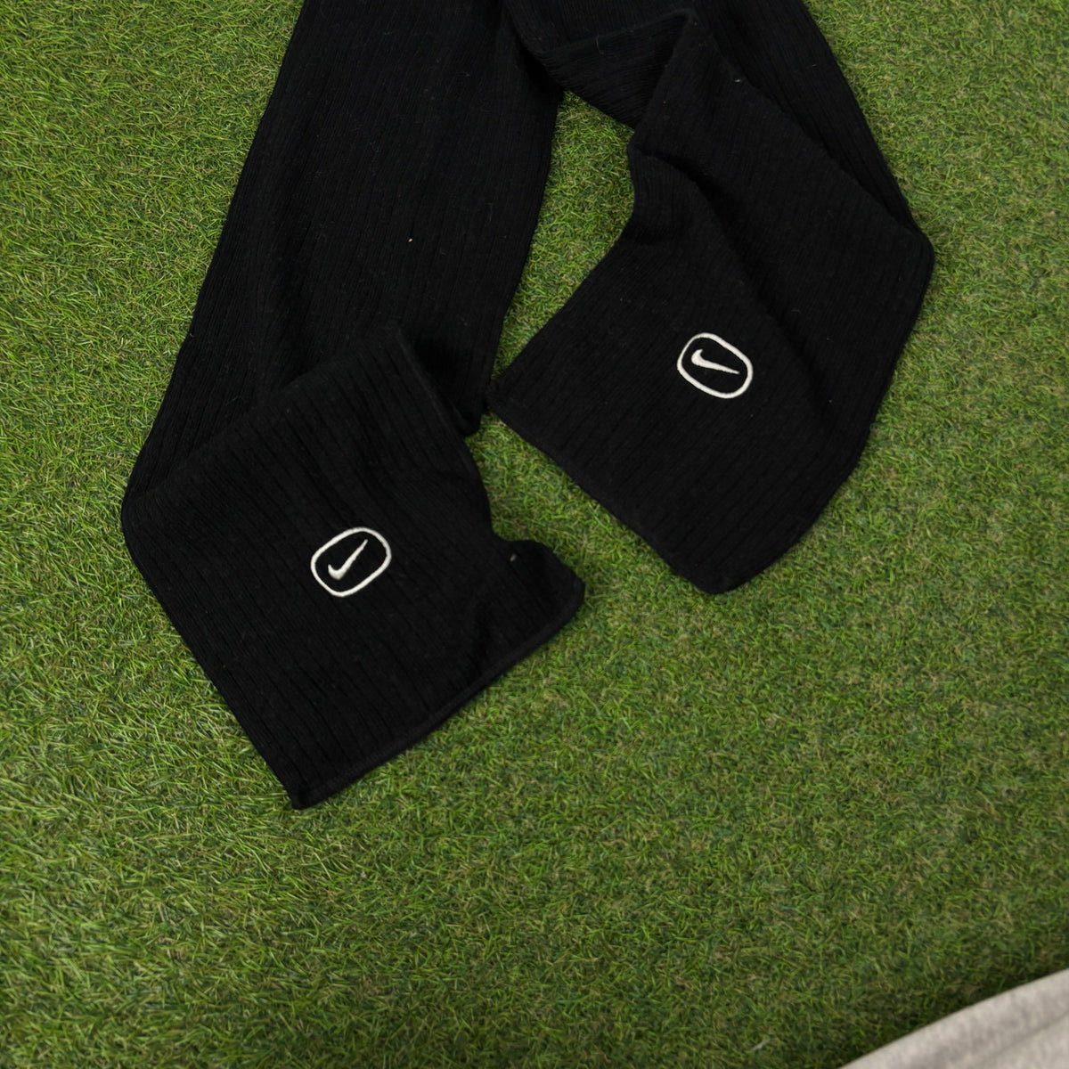 90s Nike Fleece Scarf Black