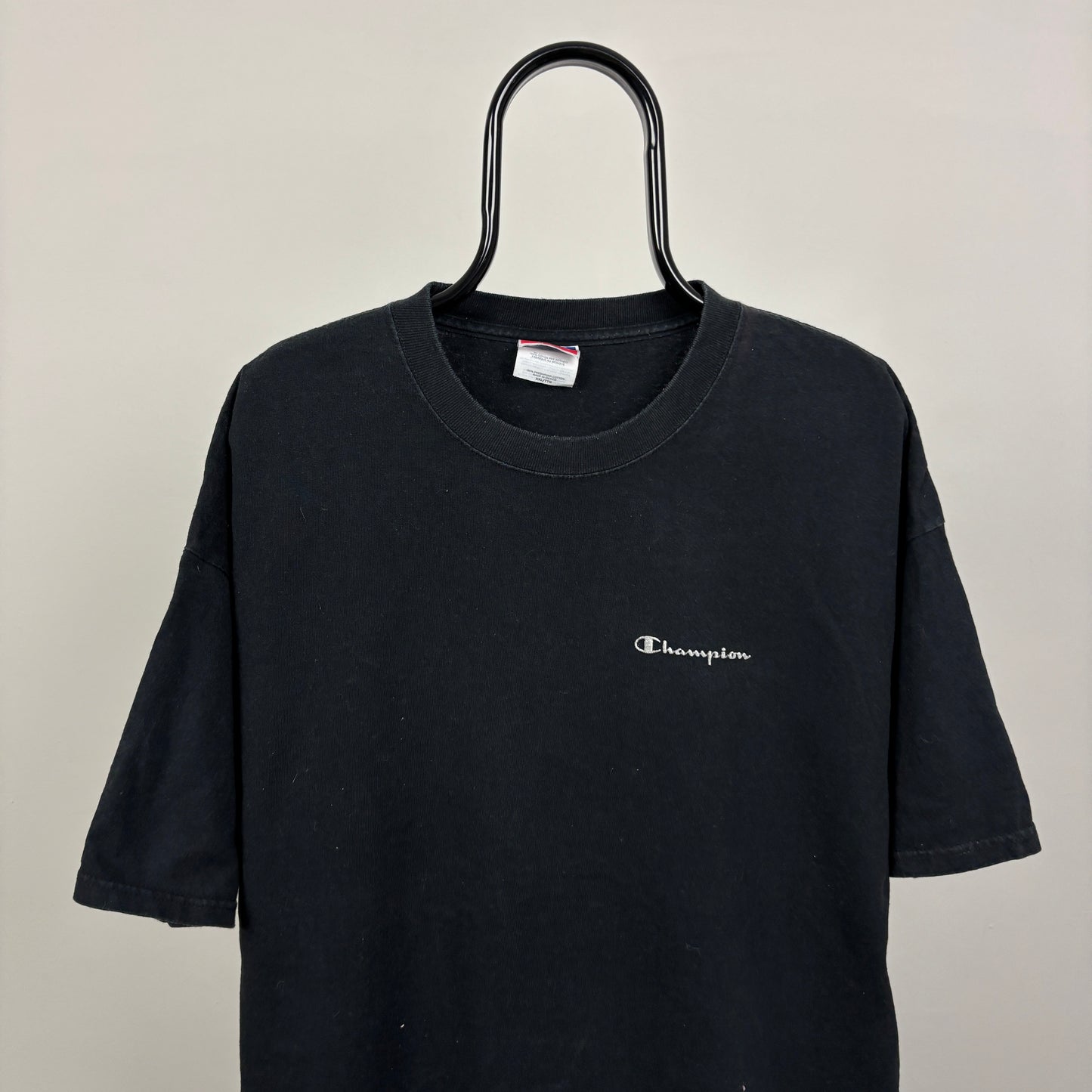90s Champion T-Shirt Black XL