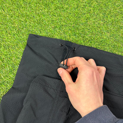 00s Nike Parachute Cinch Joggers Black Large